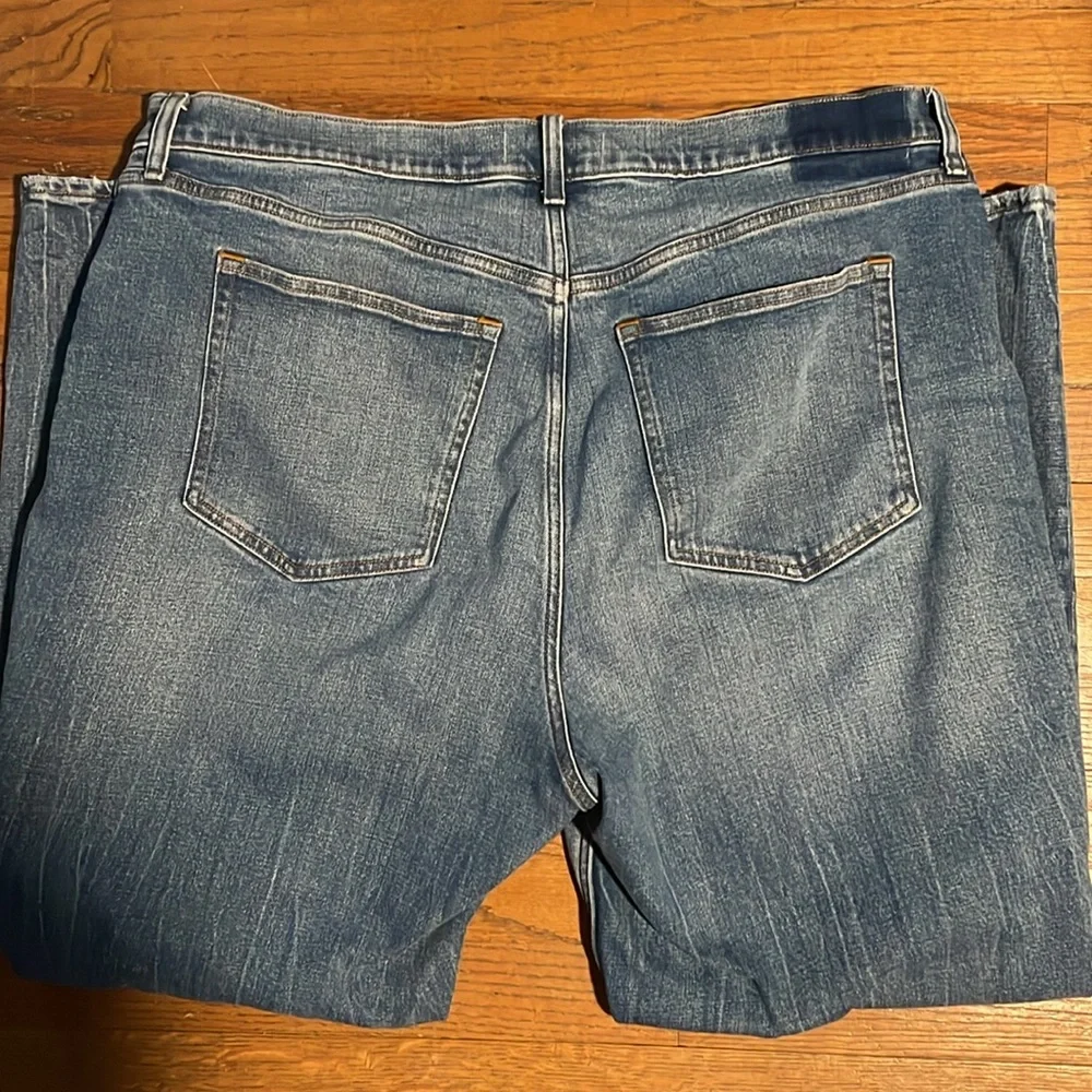 Abercrombie & Fitch ankle straight ultra high rise jeans - Picture 4 of 4